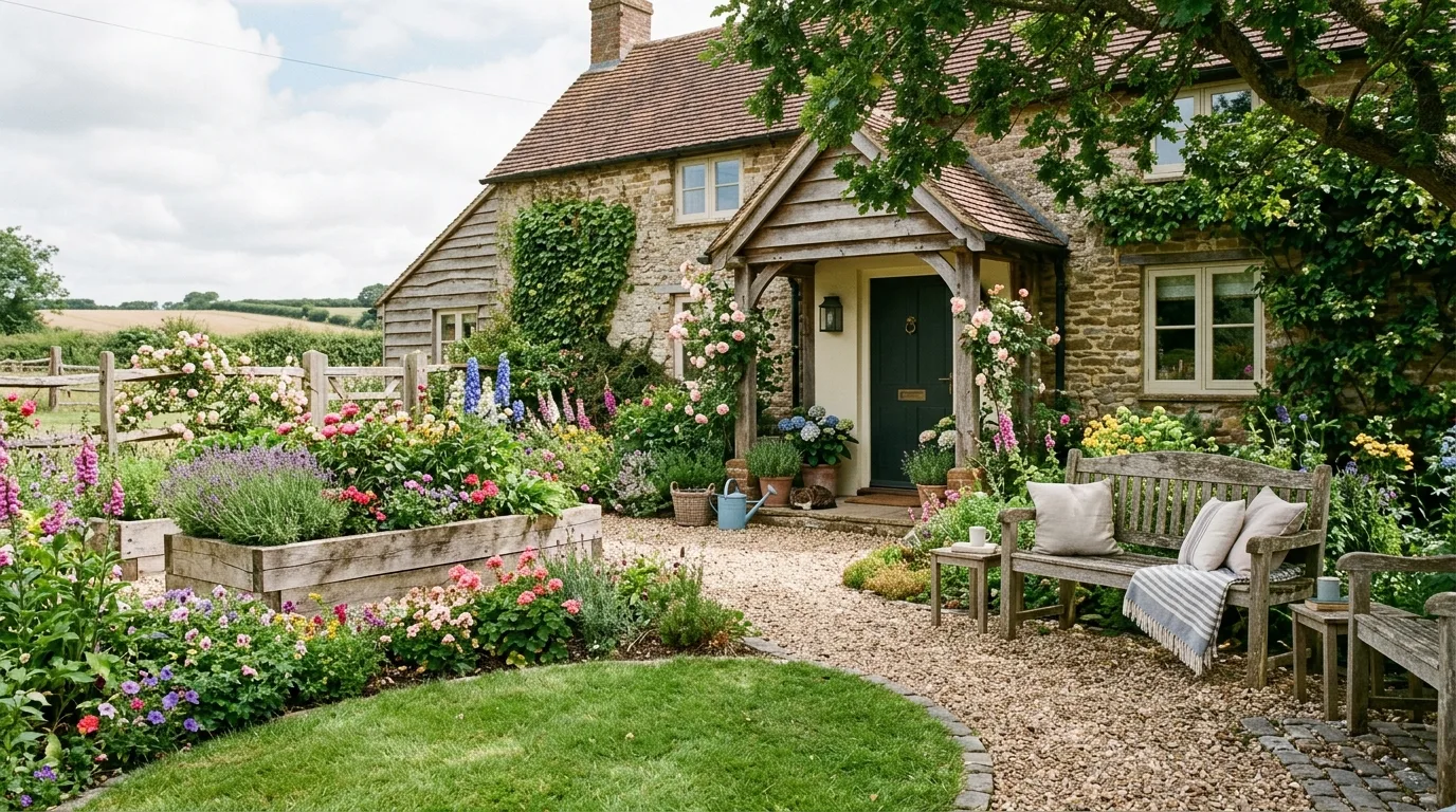 Cottage-Style Flower Pockets